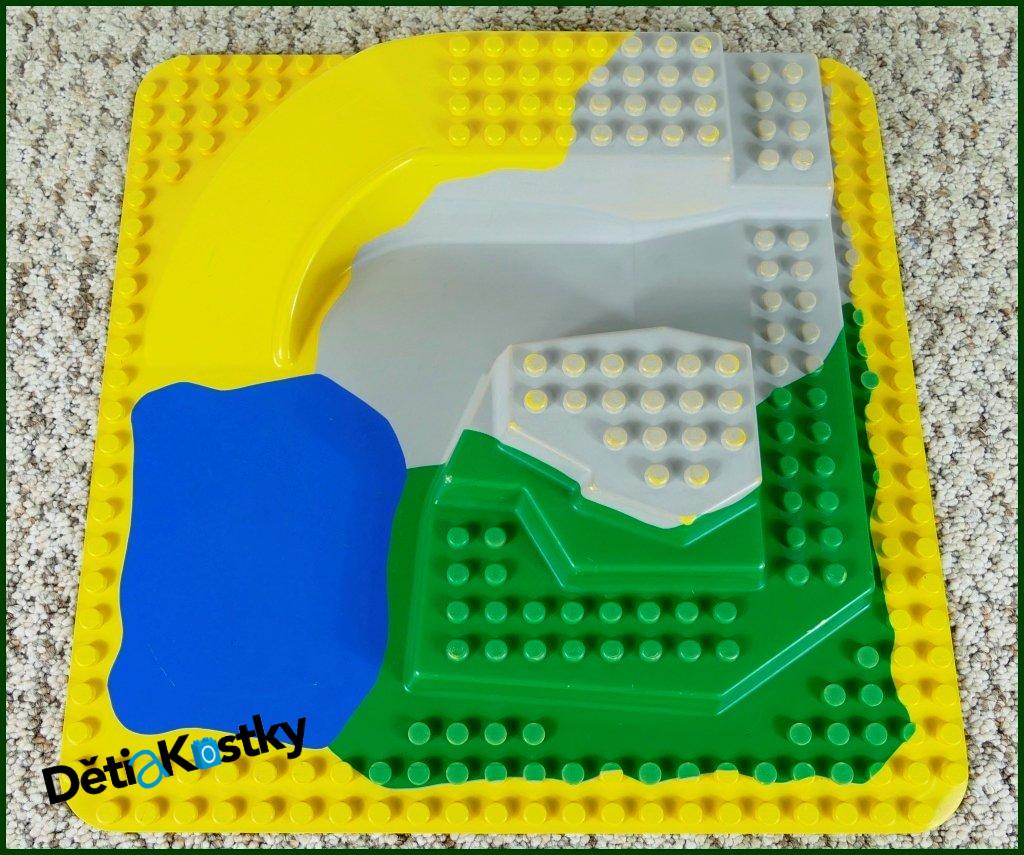 Lego® Duplo® 3D Podložka/Deska 24x24 Žlutá