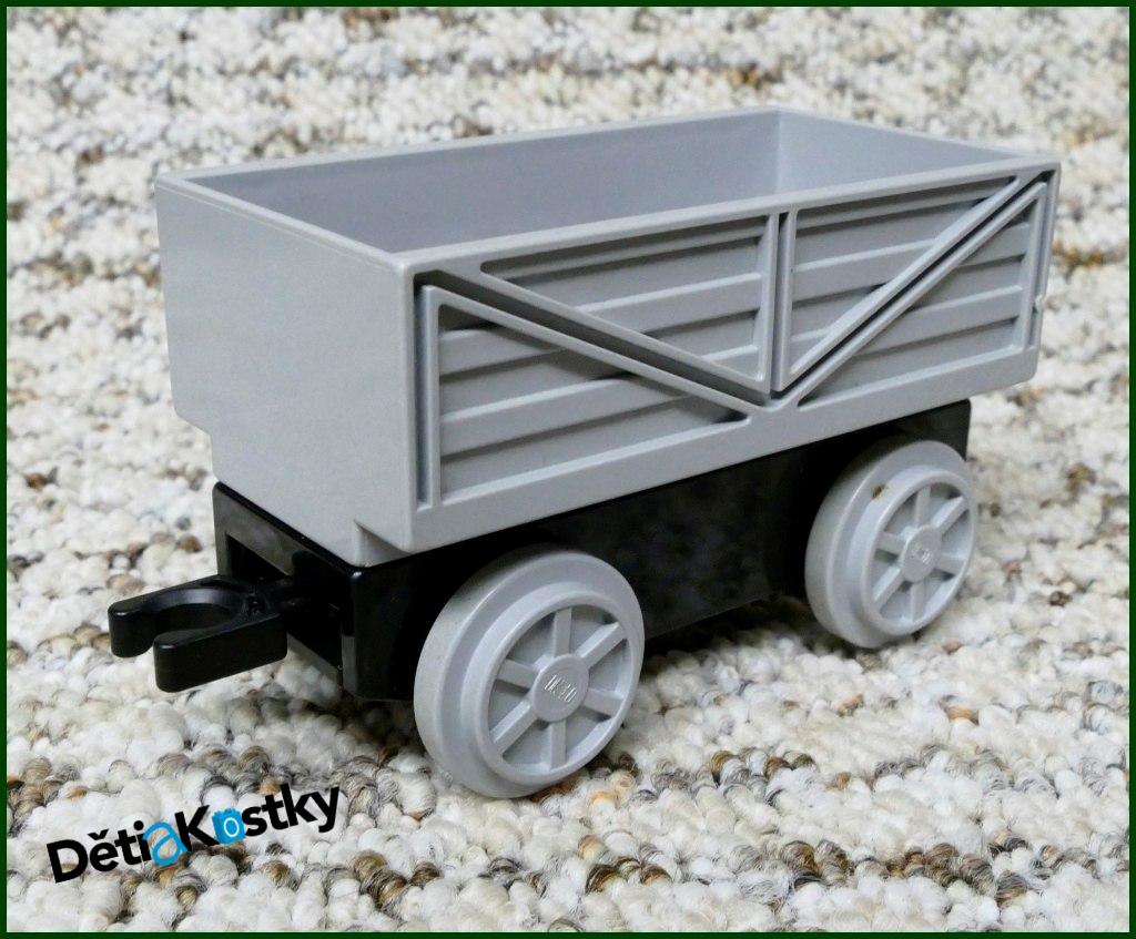 Lego® Duplo® Vagon Malý Černý - Šedá Korba