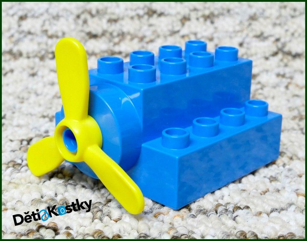 Lego® Duplo® Turbína s Vrtulí Tyrkysová