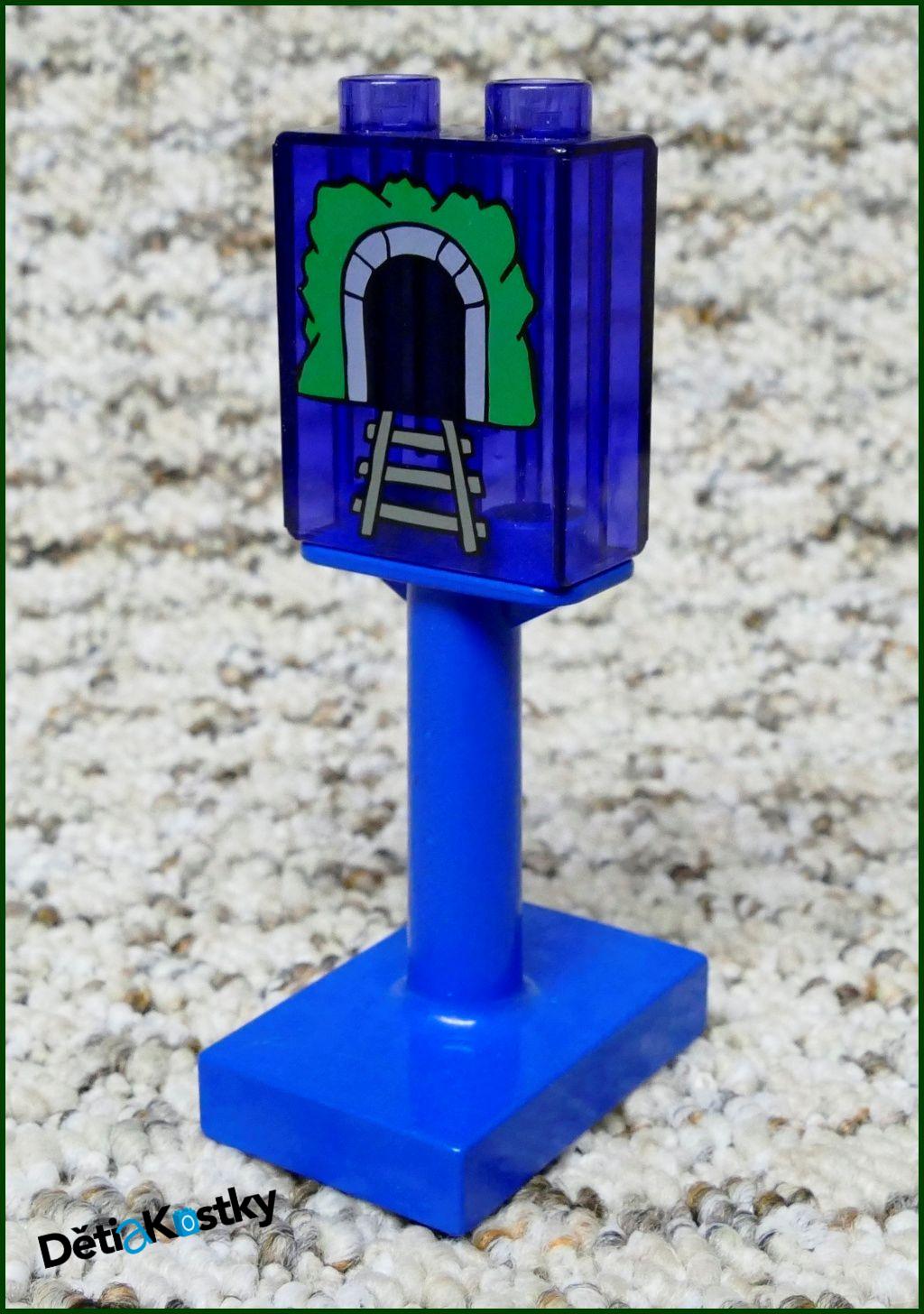 Lego® Duplo® Značka Fialová Průhledná Tunel