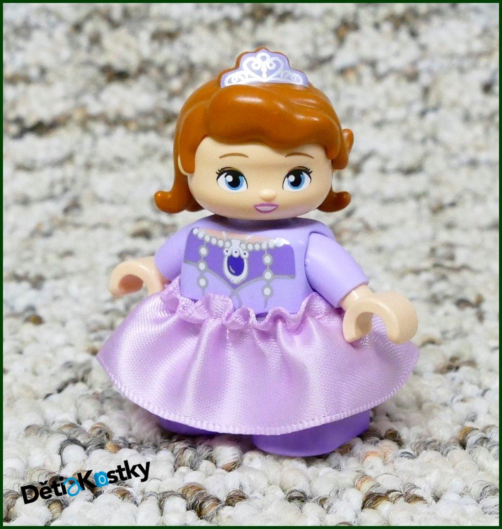 Lego® Duplo® Figurka Princezna Sofie - Světle Růžové Šaty