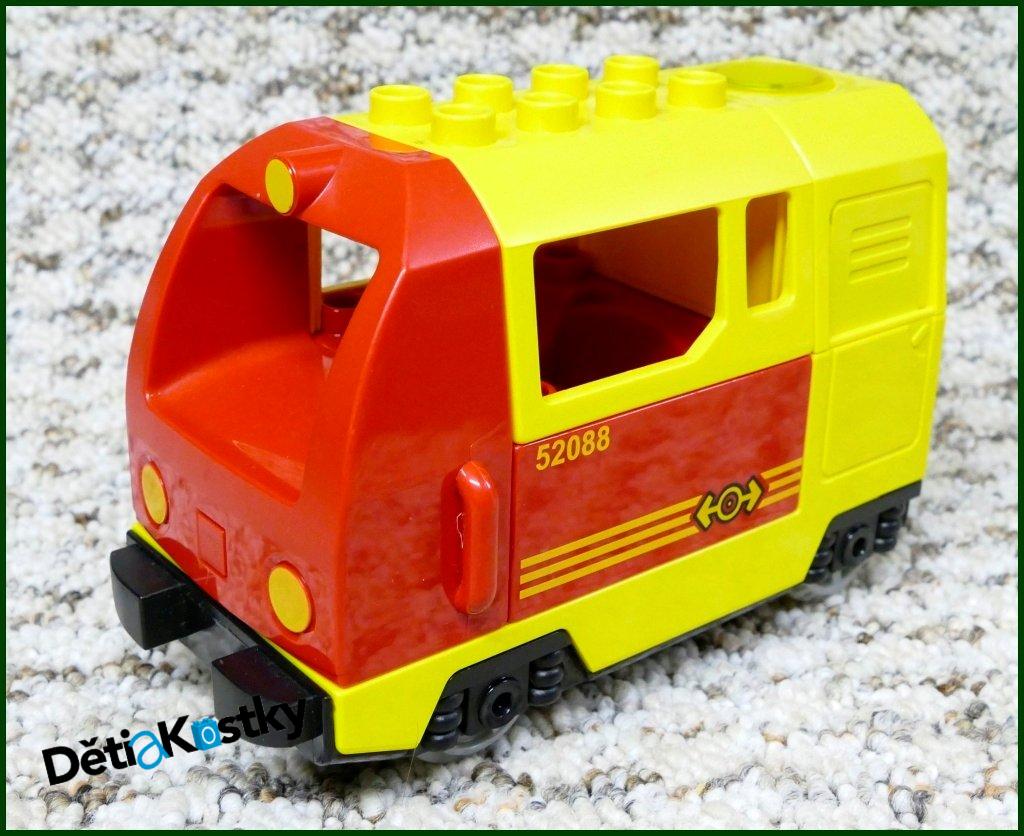 Lego® Duplo® Mašinka Osobní - Červeno/Žlutá