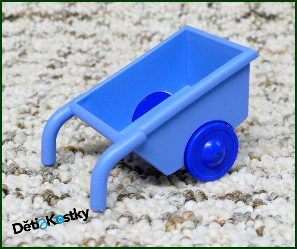 Lego® Duplo® Vozíček (Kolečka) Pro Figurky Světle Modrá - Modrá Kola