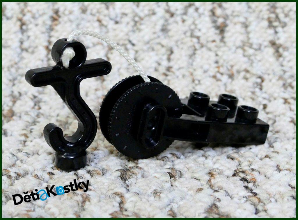 Lego® Duplo® Naviják Malý Černý/Černé Kolečko