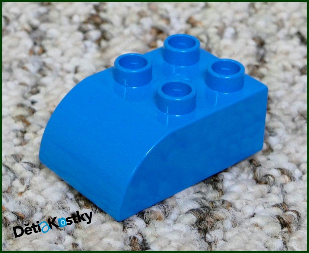 Lego® Duplo® Kostka 2x3 Zkosená Azurová