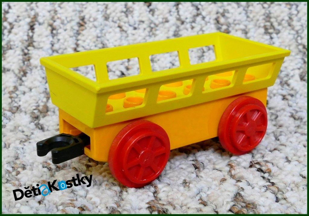 Lego® Duplo® Vagon Malý Oranžový - Žebřiňák