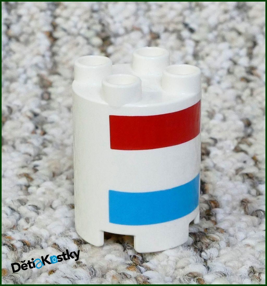 Lego® Duplo® Váleček Bílý s Pruhy