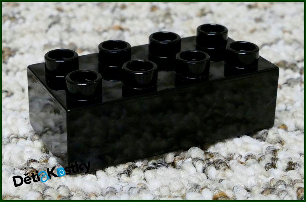 Lego® Duplo® Kostka 2x4 Černá