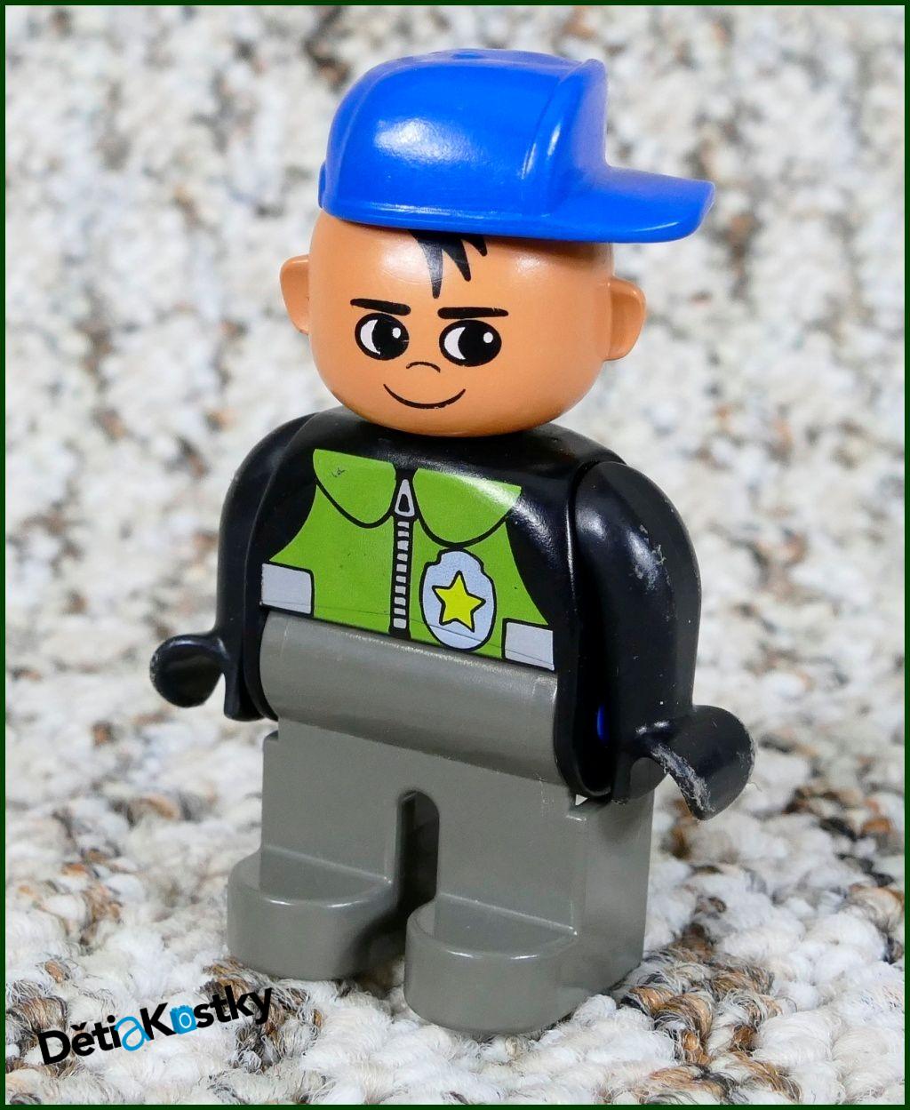 Lego® Duplo® Figurka Policista s Otočným Kšiltem