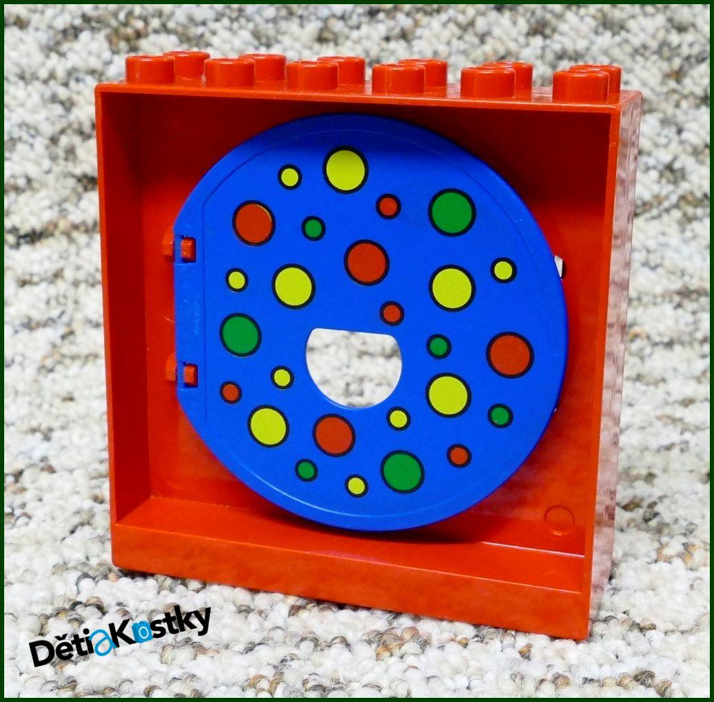 Lego® Duplo® Vstup / Výstup z Dráhy (Červená/Kuličky)