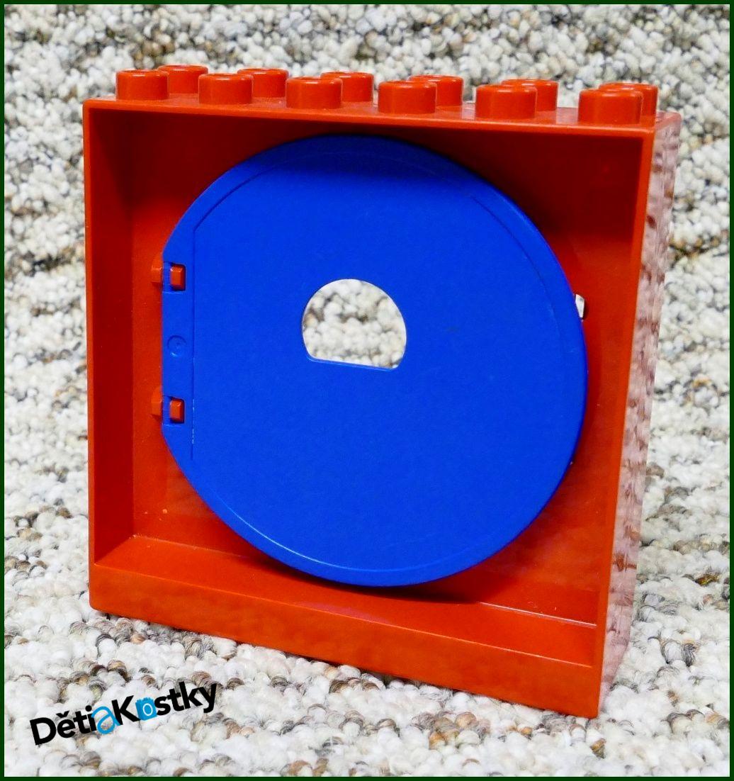Lego® Duplo® Vstup / Výstup z Dráhy (Červená/Modrá)