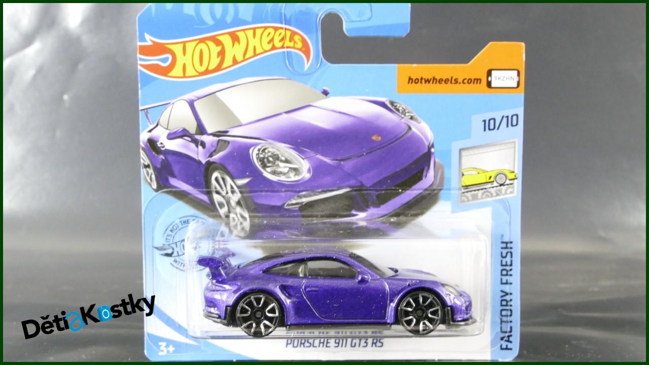 Angličák Hot Wheels Autíčko Porsche 911 GT3 RS (FACTORY FRESH)