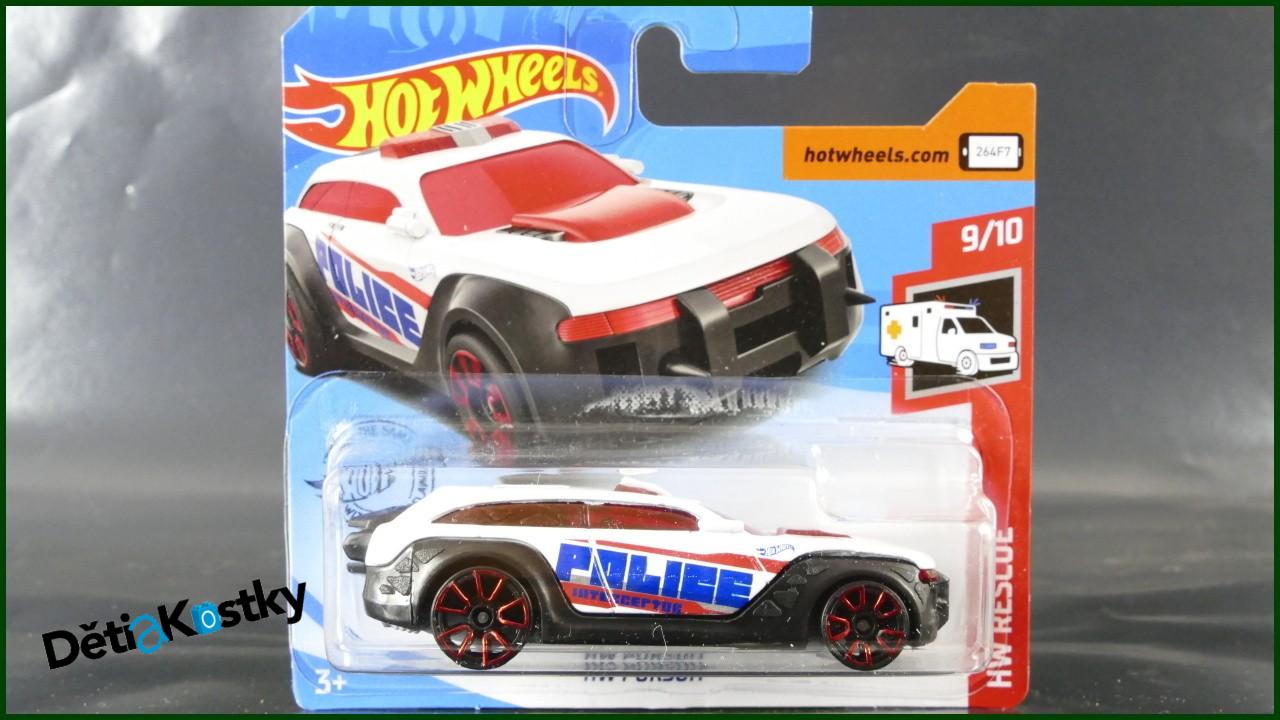 Angličák Hot Wheels Autíčko HW Pursuit (HW RESCUE)