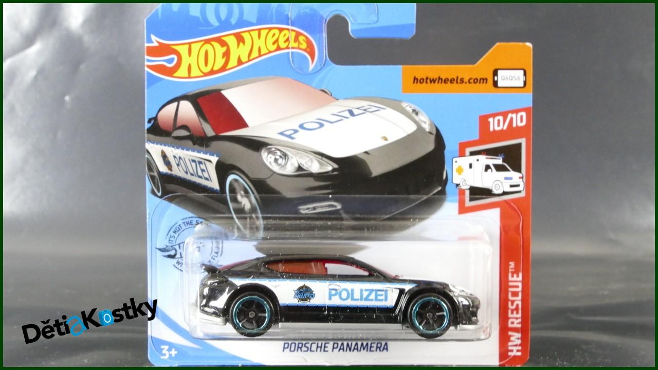 Angličák Hot Wheels Autíčko Porsche Panamera (HW RESCUE)