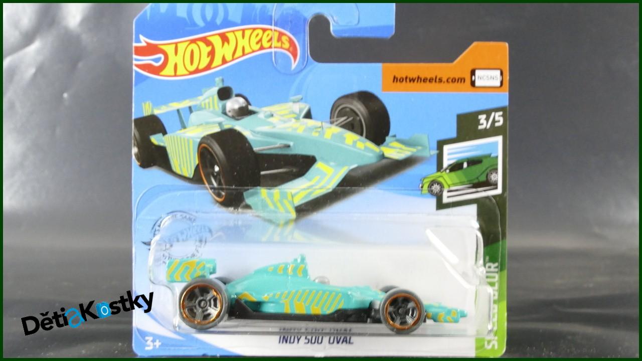 Angličák Hot Wheels Autíčko Indy 500 Oval (SPEED BLUR)