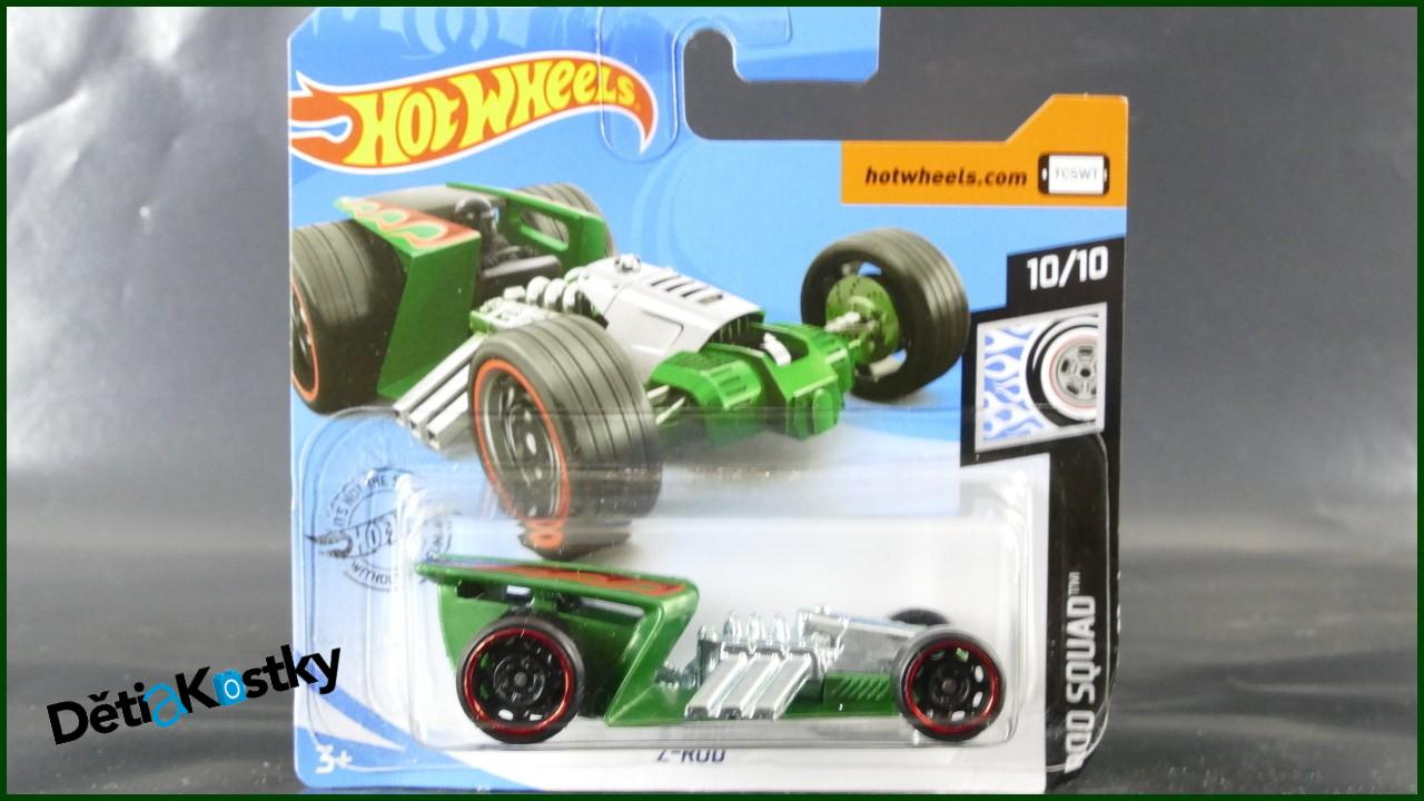 Angličák Hot Wheels Autíčko Z-Rod (ROD SQUAD)