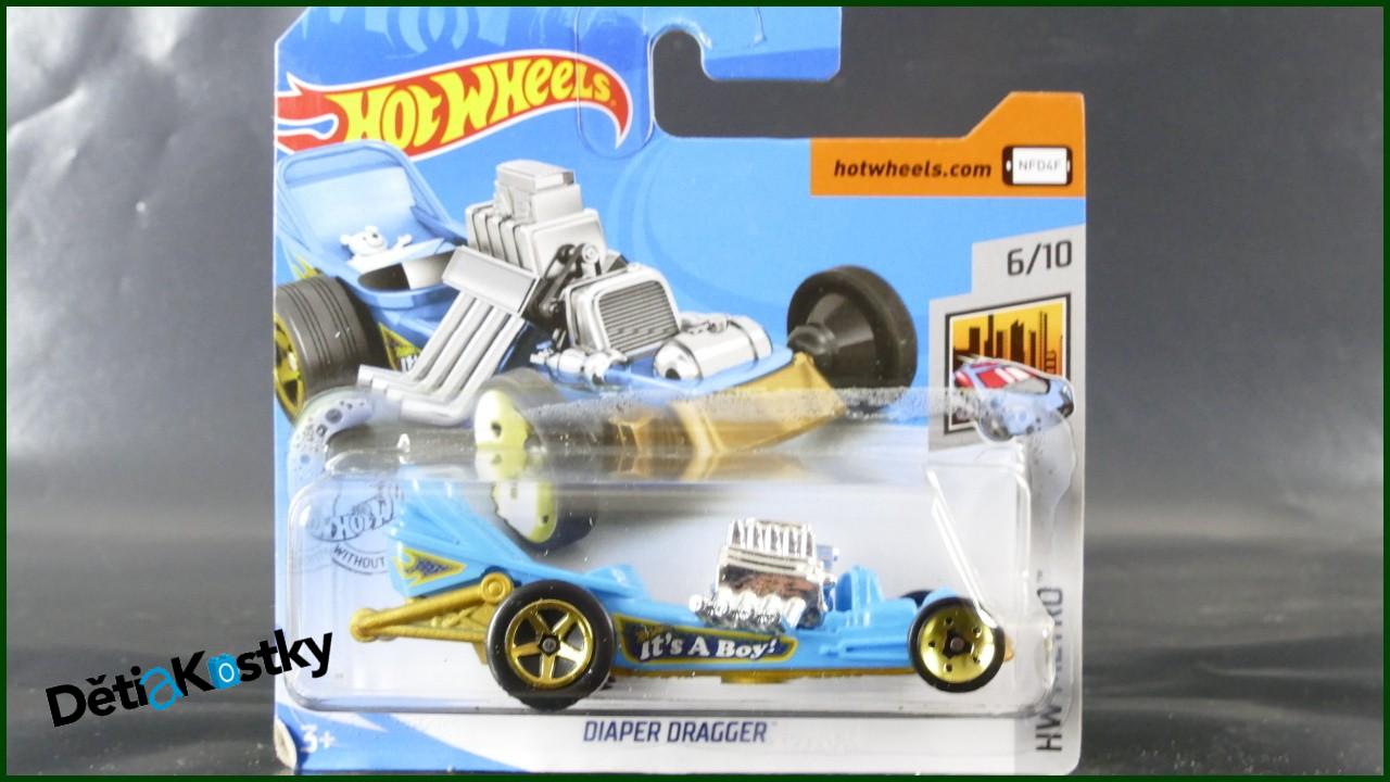 Angličák Hot Wheels Autíčko Diaper Dragger (HW METRO)