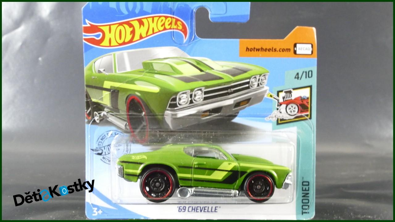 Angličák Hot Wheels Autíčko '69 Chevelle (TOONED)
