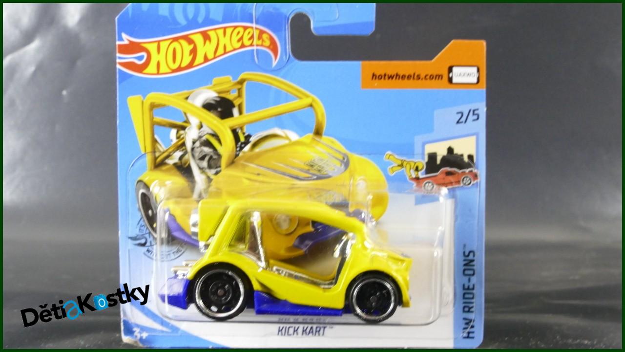 Angličák Hot Wheels Autíčko Kick Kart (HW RIDE-ONS)