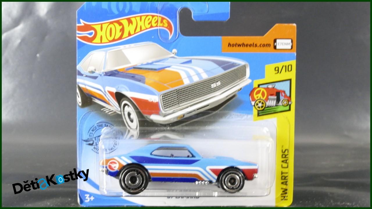 Angličák Hot Wheels Autíčko '67 Camaro (HW ART CARS)