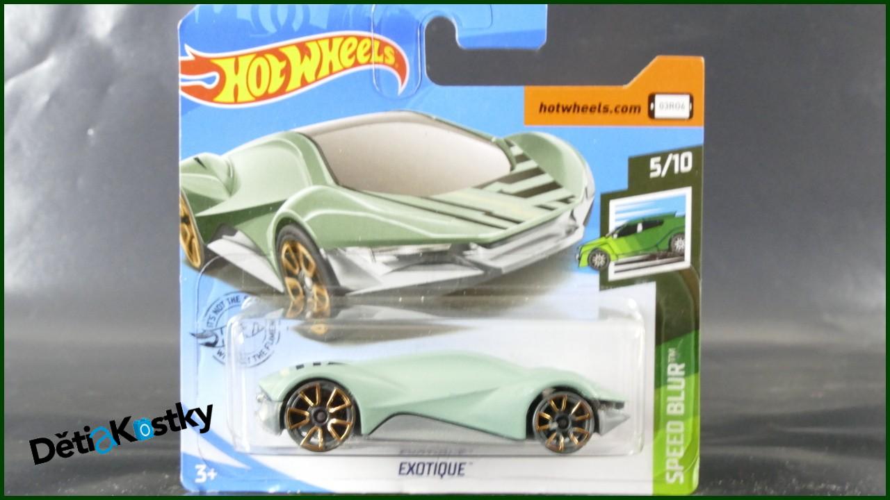 Angličák Hot Wheels Autíčko Exotique (SPEED BLUR)