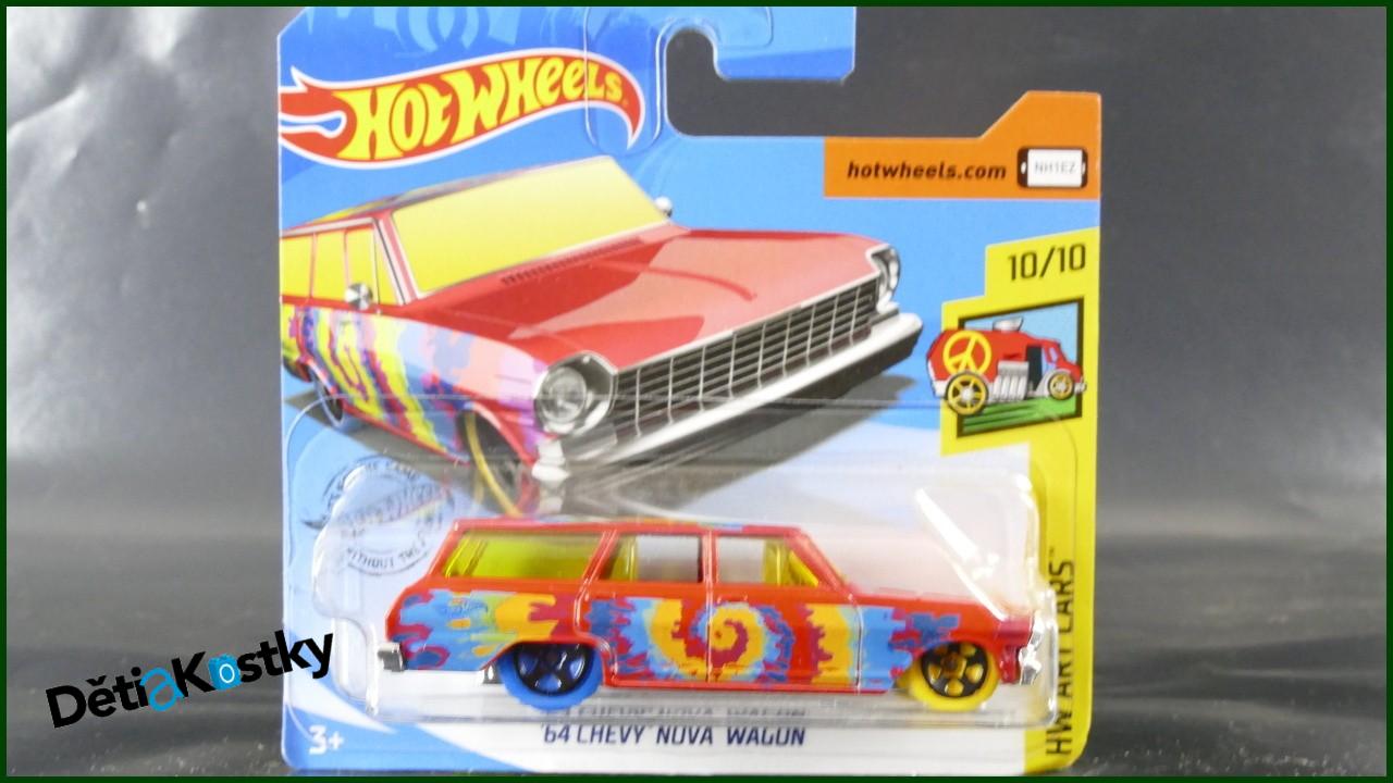 Angličák Hot Wheels Autíčko '64 Chevy Nova Wagon (HW ART CARS)
