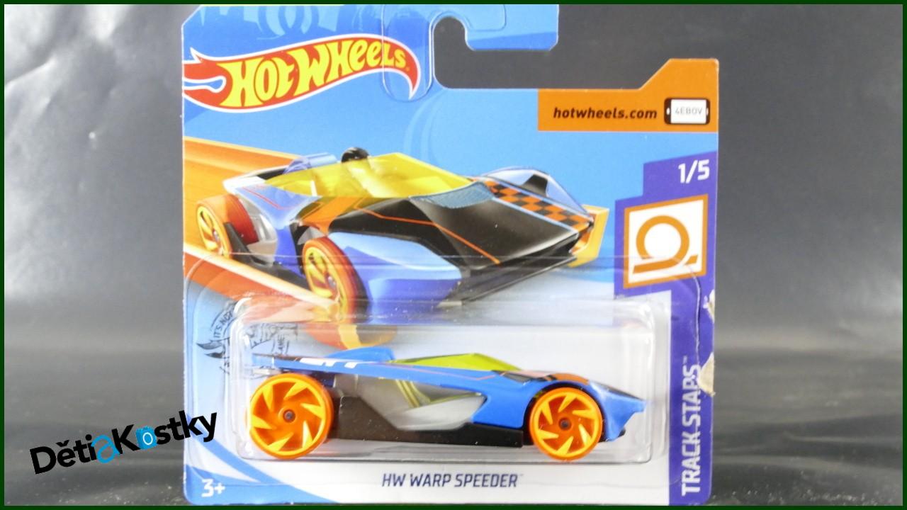 Angličák Hot Wheels Autíčko HW Warp Speeder (TRACK STARS)