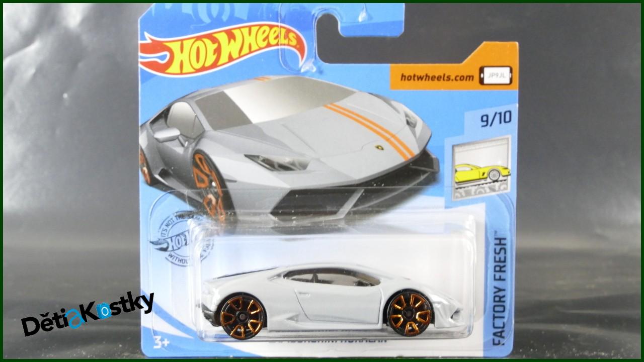 Angličák Hot Wheels Autíčko Lamborghini Huracán (FACTORY FRESH)