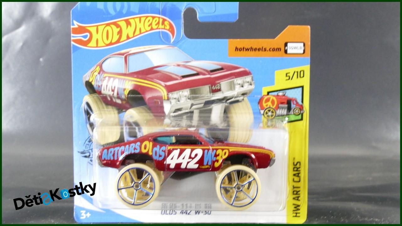Angličák Hot Wheels Autíčko Olds 442 W-30 (HW ART CARS)