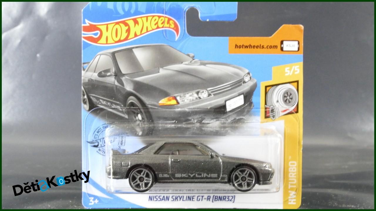 Angličák Hot Wheels Autíčko Nissan Skyline GT-R (BNR32) (HW TURBO)