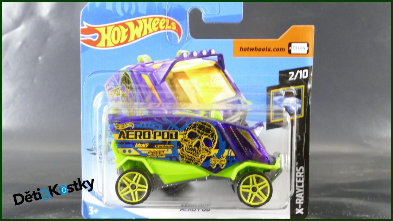 Angličák Hot Wheels Autíčko Aero Pod (X-RAYCERS)