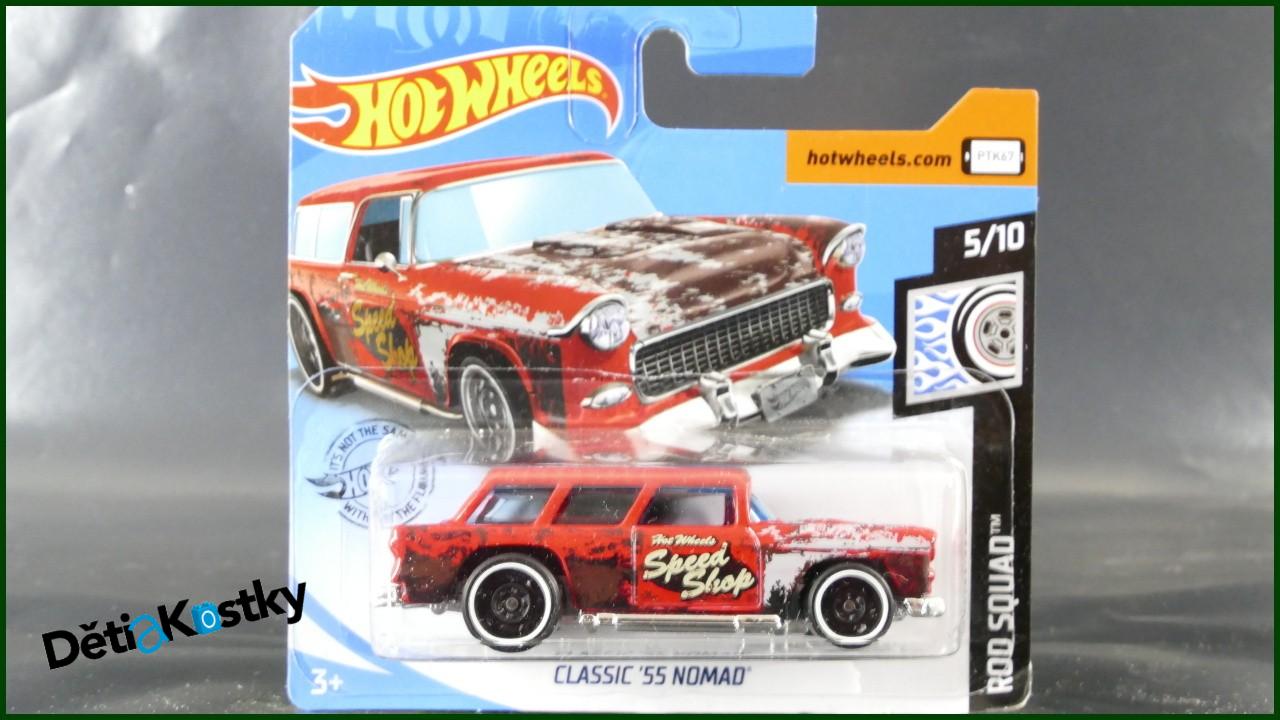 Angličák Hot Wheels Autíčko Classic '55 Nomad