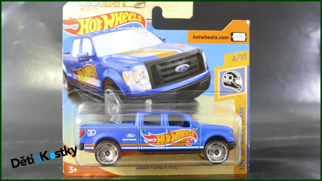 Angličák Hot Wheels Autíčko 2009 Ford F-150 (HW 50th RACE TEAM)