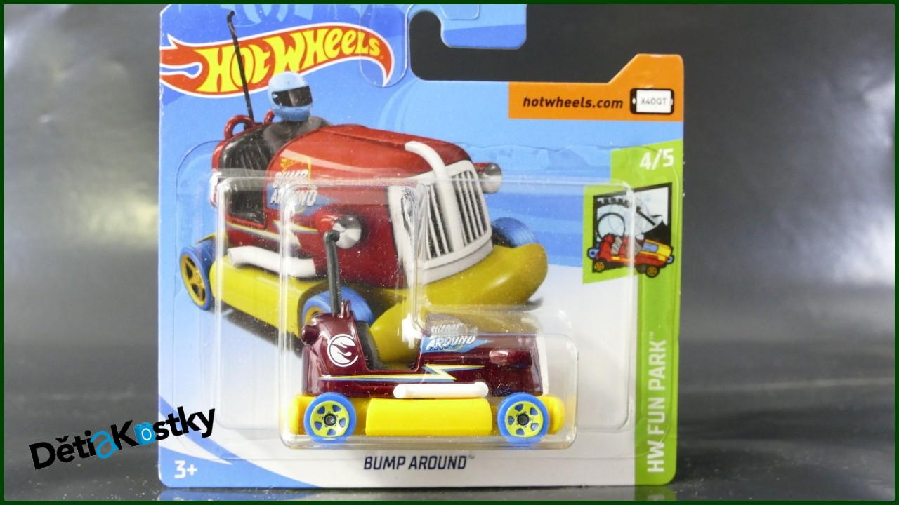 Angličák Hot Wheels Autíčko Bump Around (HW FUN PARK)