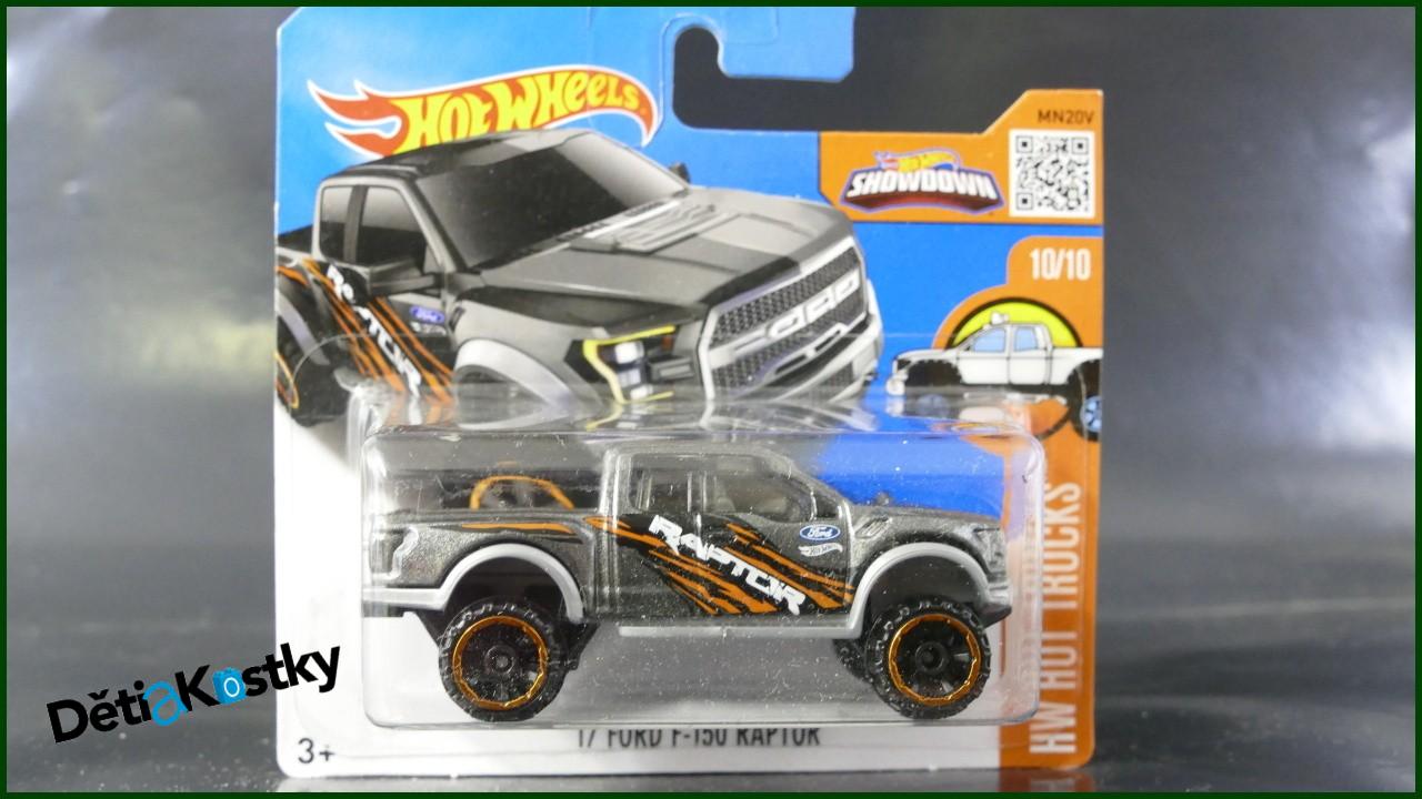 Angličák Hot Wheels Autíčko '17 Ford F-150 Raptor (HW HOT TRUCKS)