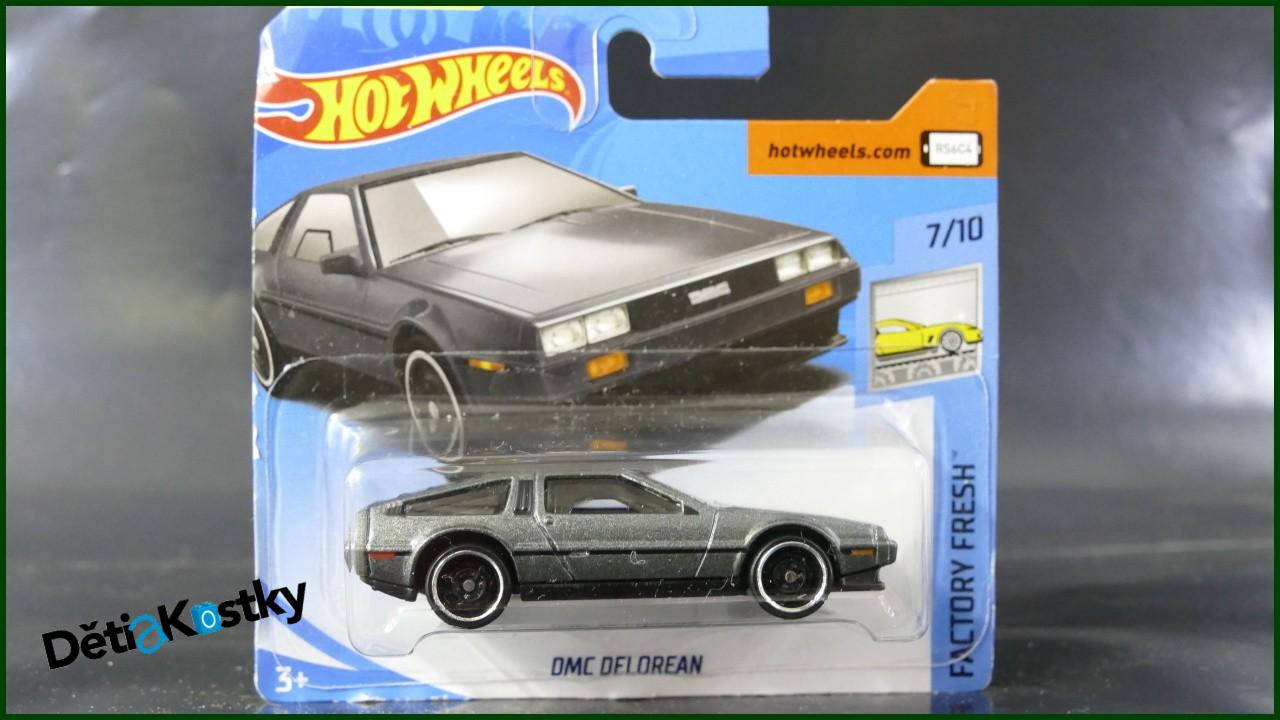 Angličák Hot Wheels Autíčko DMC Delorean (FACTORY FRESH)