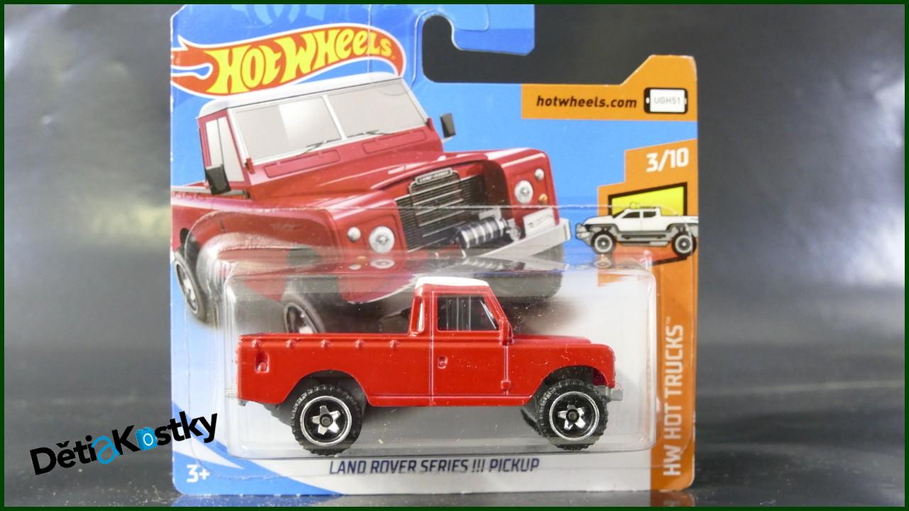 Angličák Hot Wheels Autíčko Land Rover Series III Pickup (HW HOT TRUCKS)