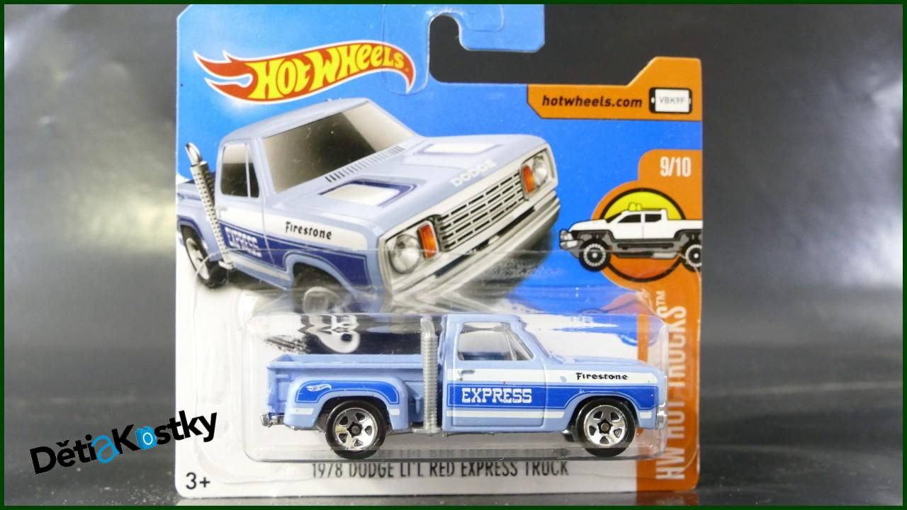 Angličák Hot Wheels Autíčko 1978 Dodge Li'l Red Express Truck (HW HOT TRUCKS)