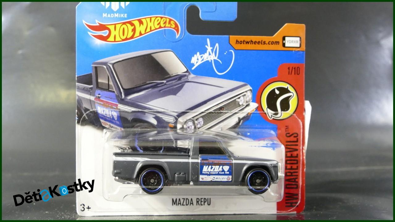 Angličák Hot Wheels Autíčko Mazda Repu (HW DAREDEVILS)