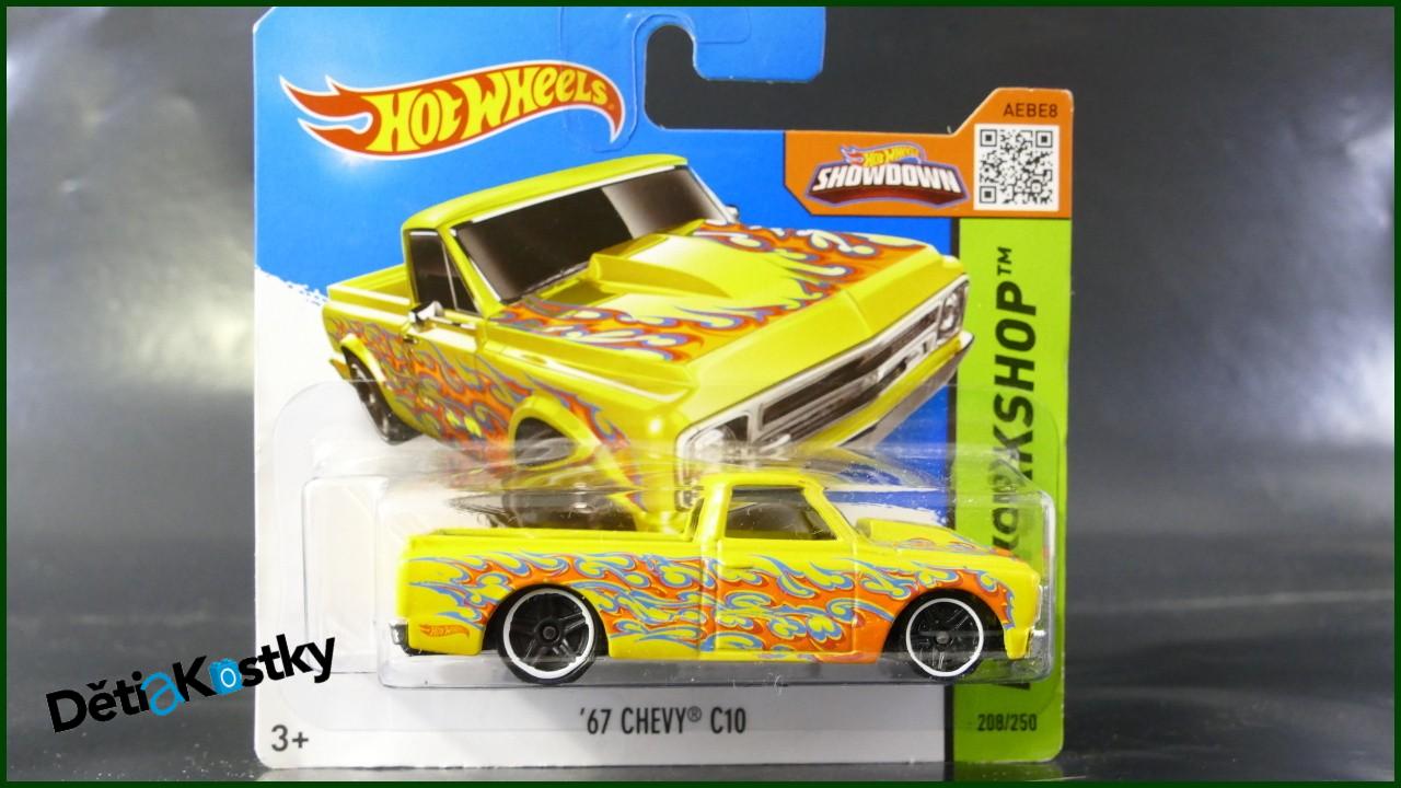 Angličák Hot Wheels Autíčko '67 Chevy C10 (HW WORKSHOP)