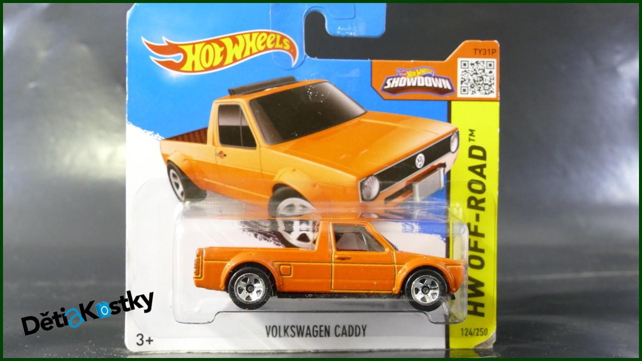 Angličák Hot Wheels Autíčko Volkswagen Caddy (HW OFF-ROAD)