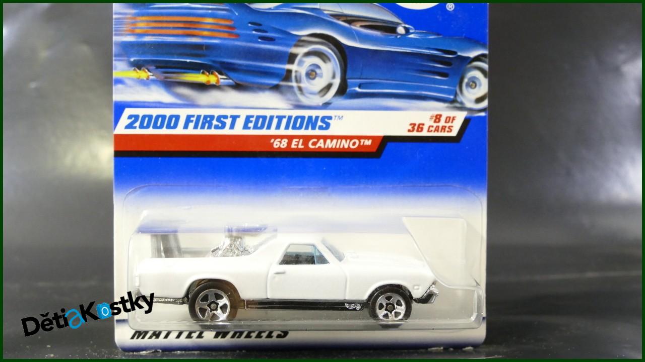 Angličák Hot Wheels Autíčko '68 El Camino (2000 FIRST EDITIONS)