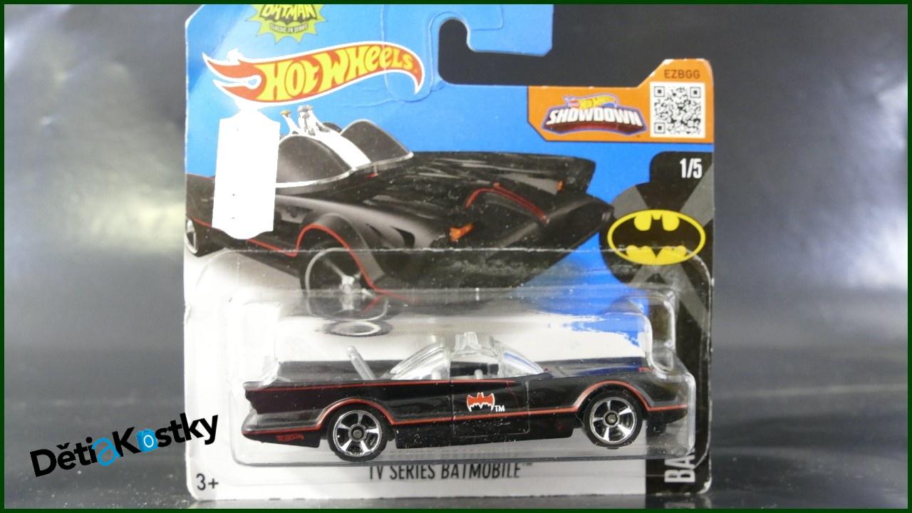 Angličák Hot Wheels Autíčko TV Series Batmobile (BATMAN)