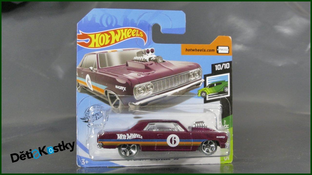 Angličák Hot Wheels Autíčko '64 Chevy Chevelle SS (SPEED BLUR)