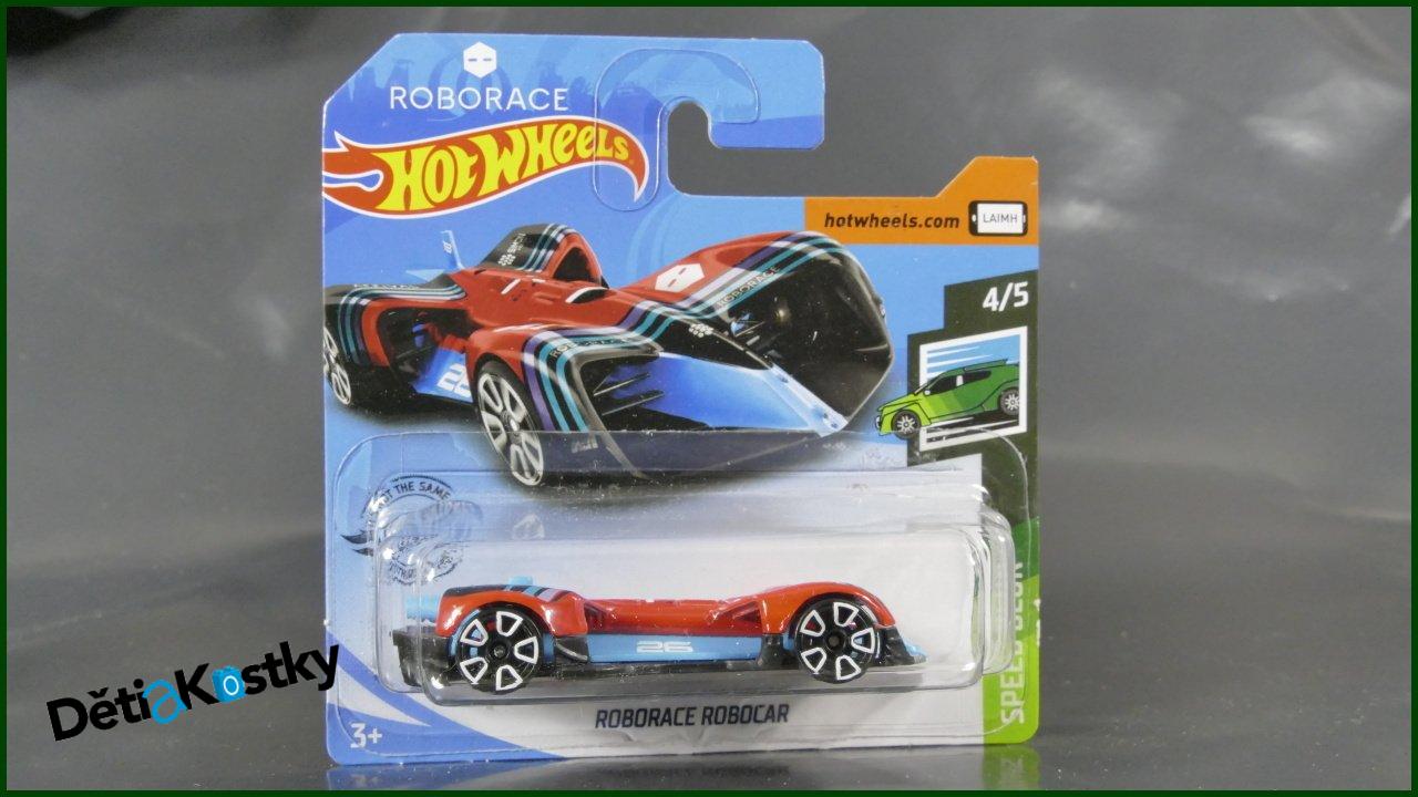 Angličák Hot Wheels Autíčko Roborace Robocar (SPEED BLUR)