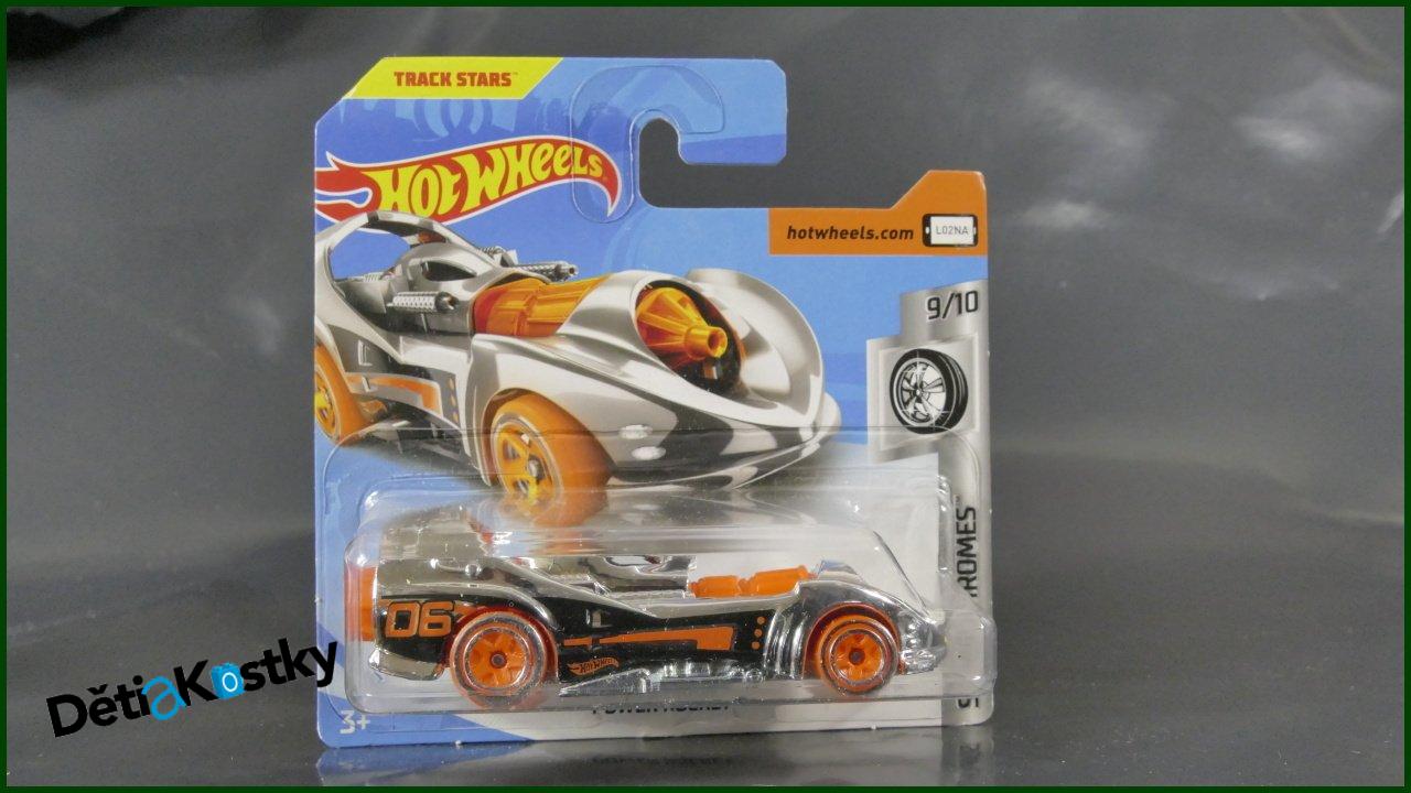 Angličák Hot Wheels Autíčko Power Rocket (SUPER CHROMES)