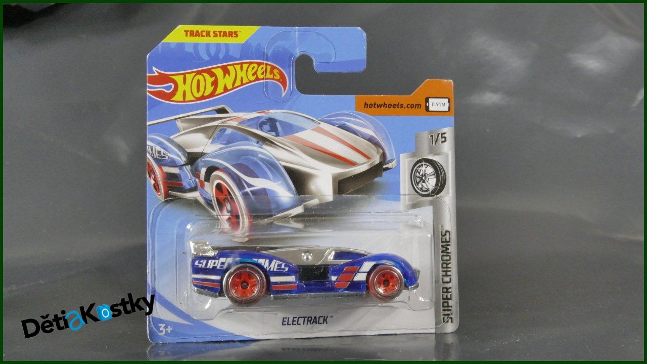 Angličák Hot Wheels Autíčko Electrack (SUPER CHROMES)