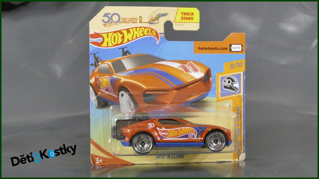 Angličák Hot Wheels Autíčko Rise 'N Climb (HW 50th RACE TEAM)