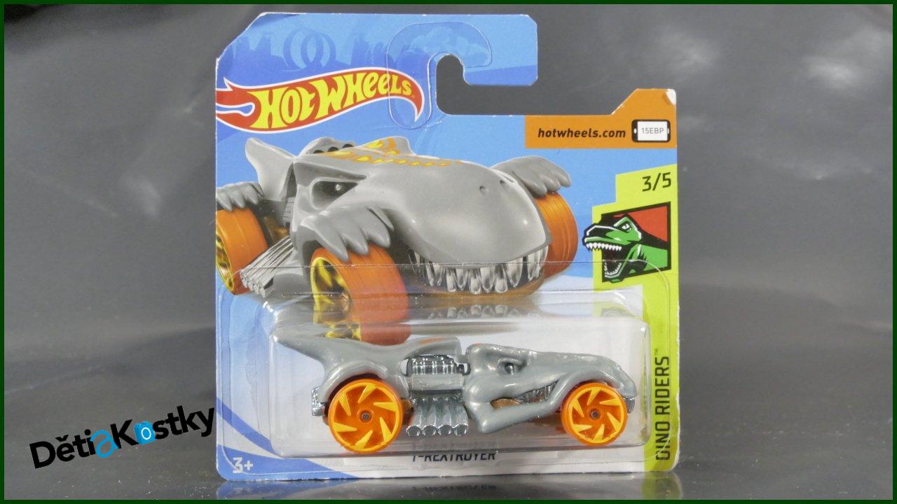 Angličák Hot Wheels Autíčko T-Rextroyer (DINO RIDERS)