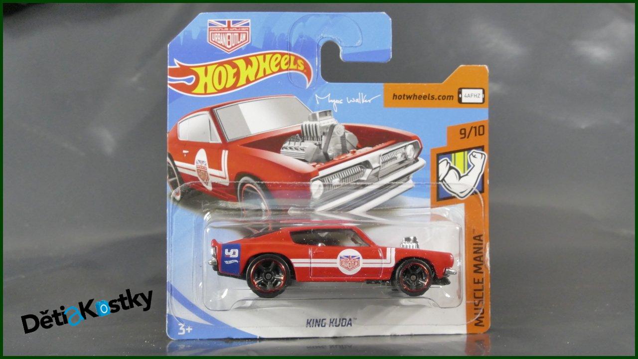 Angličák Hot Wheels Autíčko King Kuda (MUSCLE MANIA)